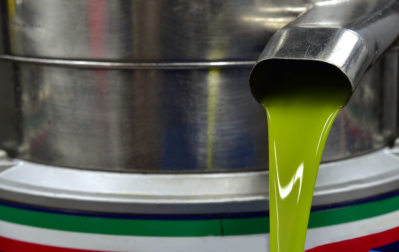 prensado de aceite de oliva