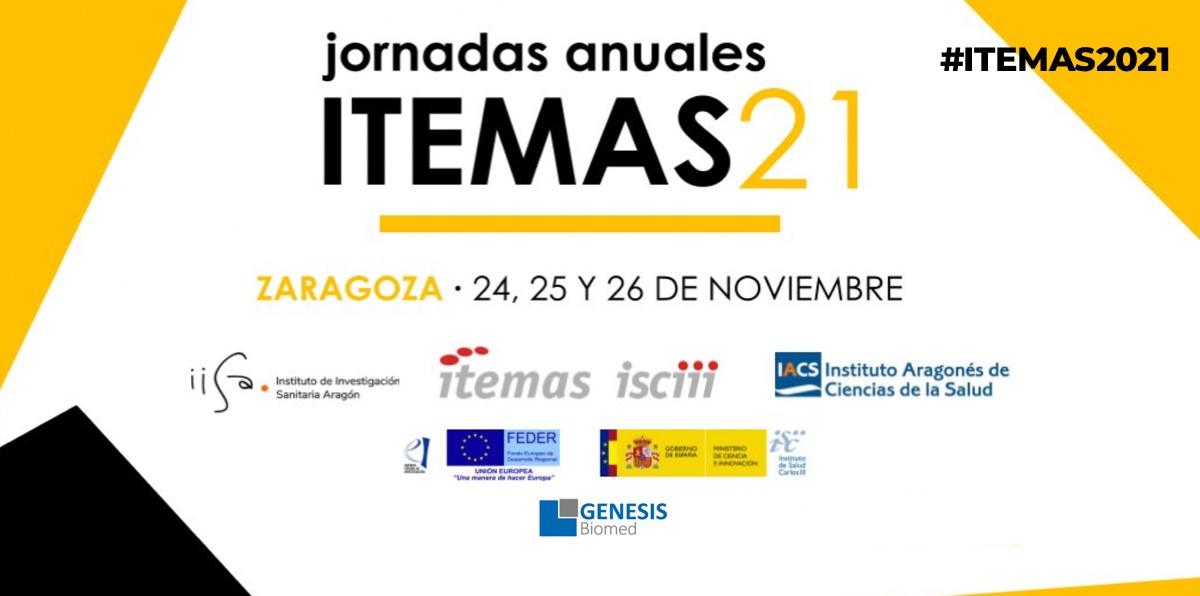GENESIS Biomed esponsoriza las Jornadas Anuales 2021 de ITEMAS