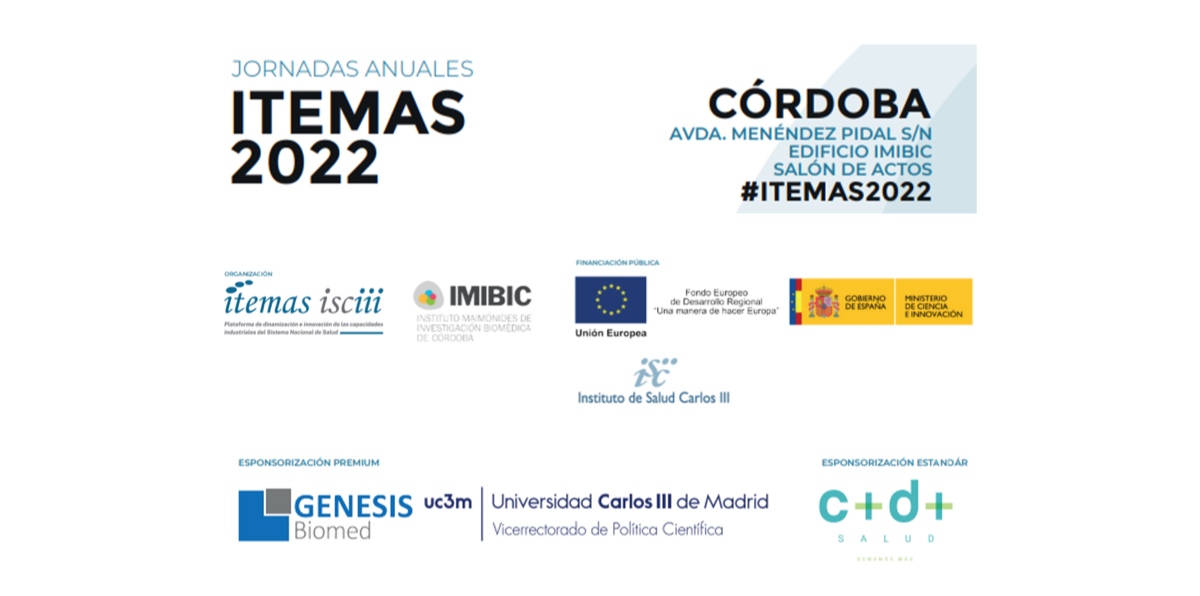 GENESIS Biomed patrocina las Jornadas Anuales 2022 de ITEMAS