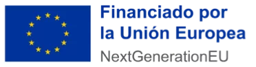 Logo europeo Financiación Next Generation