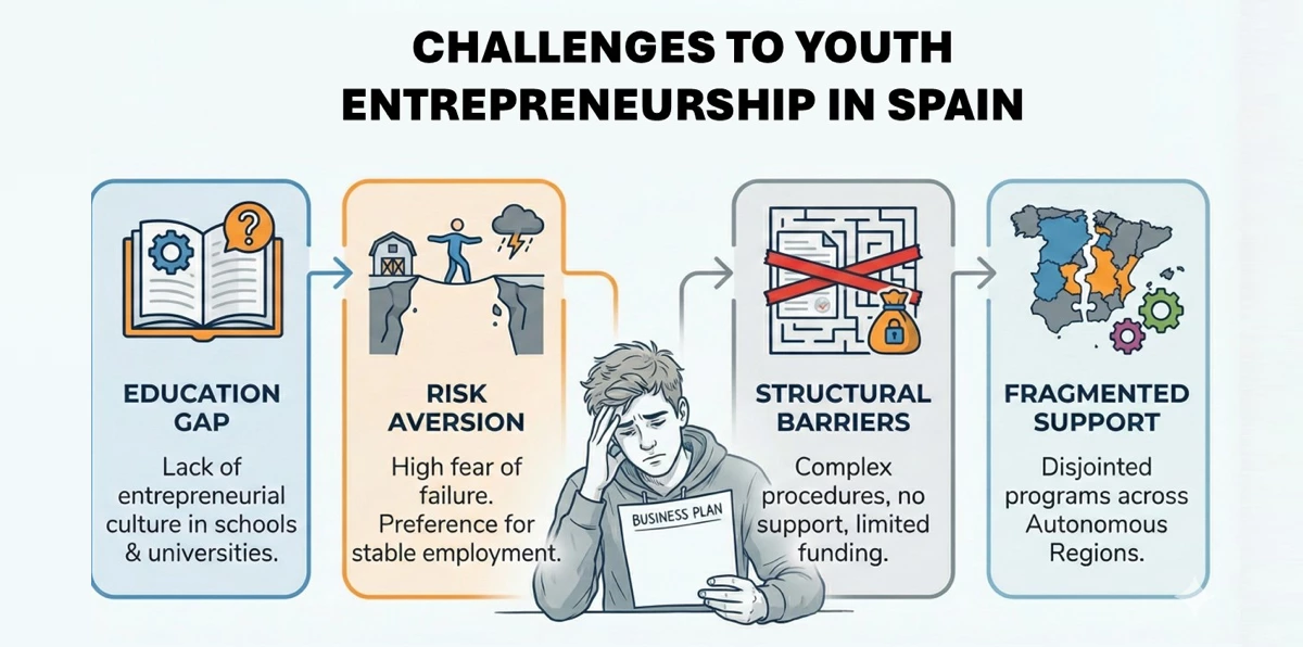 La necesidad de fomentar el espíritu emprendedor entre los jóvenes La necesidad de fomentar el espíritu emprendedor entre los jóvenes
