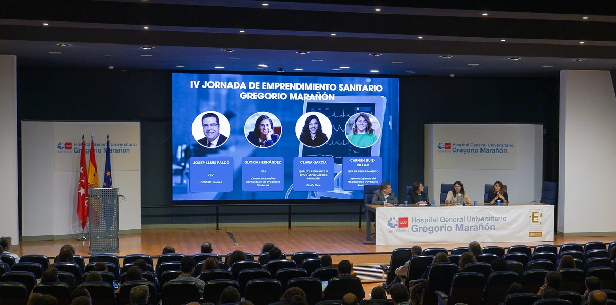 GENESIS Biomed patrocina, la IV Jornada de Emprendimiento Sanitario del Instituto de Investigación Sanitaria Gregorio Marañón