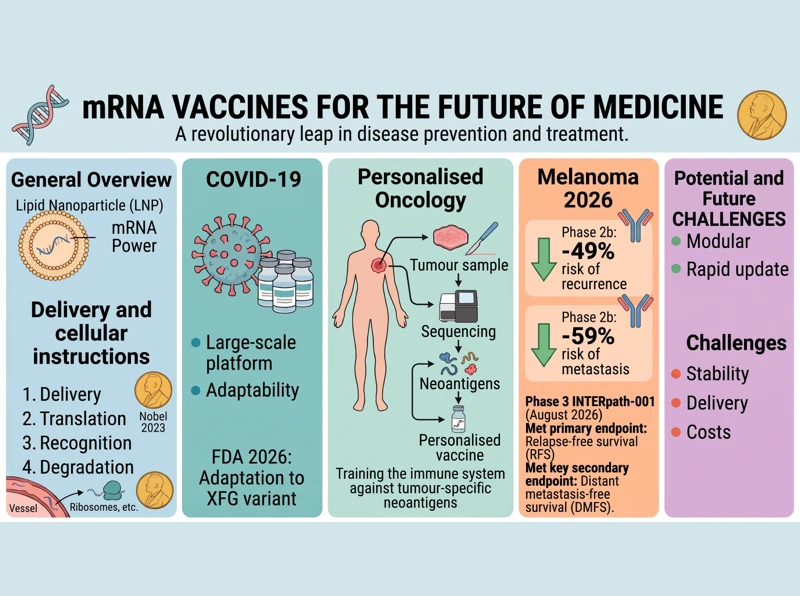 mRNA vaccines for the future of medicine